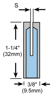 flat face insert diagram