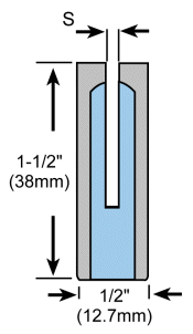 flat face insert diagram