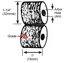 Fine FybRglass Wobble Wheel diagram